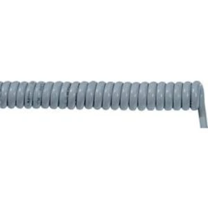 Spirálový kabel 73220340 UNITRONIC® SPIRAL LiF2Y11Y 2 x 0.25 mm², 100 mm / 400 mm, šedá
