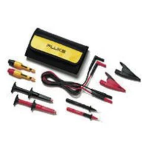 Sada měřicích kabelů banánek 4 mm ⇔ banánek 4 mm Fluke TLK281-1, 1,5 m, černá/červená