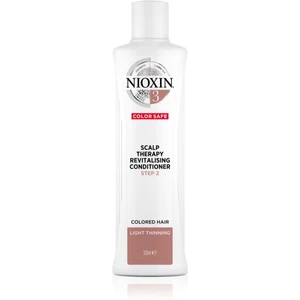 Nioxin System 3 Color Safe hydratační a vyživující kondicionér pro snadné rozčesání vlasů 300 ml