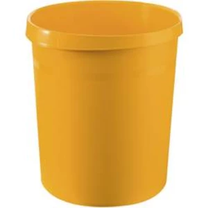 HAN Grip 18190-15 odpadkový koš 18 l (Ø x v) 312 mm x 350 mm polypropylen žlutá 1 ks
