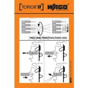 Manipulační nálepka, WAGO 210-400/2000-002, 100 ks