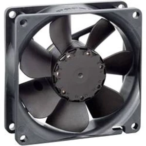 Axiální ventilátor EBM Papst 8414N/2HP 9292506514, 24 V/DC, 37 dB, (d x š x v) 80 x 80 x 25.4 mm