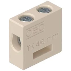 Keramická svorka OBO Bettermann TK 06 pro kabel o rozměru - , pólů 1, 5 ks