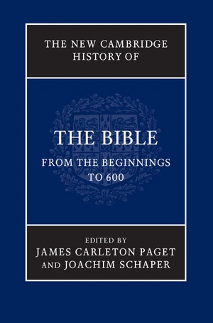The New Cambridge History of the Bible