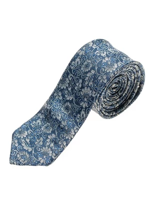 Modrá pánská elegantní kravata Bolf K101