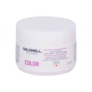 Goldwell Dualsenses Color 60 Sec Treatment 200 ml maska na vlasy pre ženy na melírované vlasy; na farbené vlasy; na jemné vlasy; na normálne vlasy