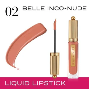 BOURJOIS Paris Rouge Velvet Ink 3,5 ml rúž pre ženy 02 Belle Inco-Nude tekuté linky