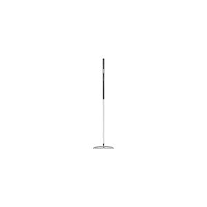 Biele hliníkové hrable s násadou Fiskars Xact, šírka 37,3 cm