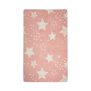 Detský koberec Pink Stars, 140 × 190 cm