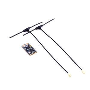 Skystars 0.8g 2.4GHz ELRS Dual Antenna 200mW Telemetry Nano Receiver for RC Drone Airplane