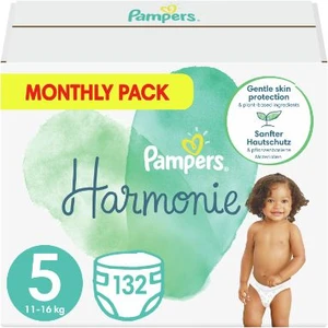 PAMPERS HARMONIE VEĽKOSŤ 5, 132KS 11-16KG