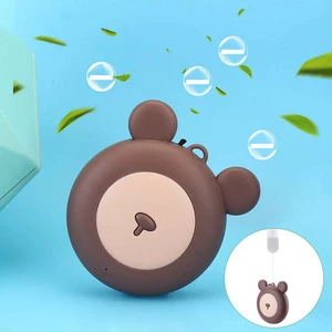 USB Portable Air Purifier Mini Air Necklace Wearable Negative Ion Air Freshener for Child