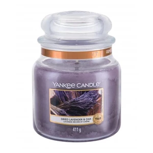 Yankee Candle Dried Lavender & Oak 411 g vonná svíčka unisex