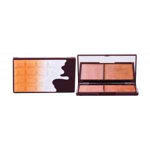 Makeup Revolution London I Heart Makeup Chocolate Duo Palette 11 g bronzer pro ženy poškozená krabička Bronze And Shimmer