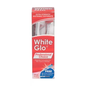 White Glo Professional Choice dárková kazeta zubní pasta 100 ml + kartáček na zuby 1 ks + mezizubní kartáček 8 ks unisex