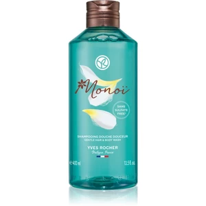 Yves Rocher Monoi de Tahiti sprchový gél na telo a vlasy 400 ml