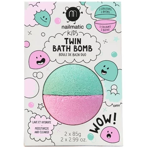 Nailmatic Kids bomba do kúpeľa Pink + Lagoon 2x85 g