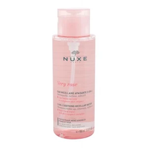 NUXE Very Rose 3-In-1 Soothing 400 ml micelárna voda pre ženy na veľmi suchú pleť; na citlivú a podráždenú pleť