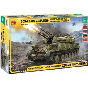 Zvezda Model Kit military 3635 ZSU-23-4M Shilka 1:35