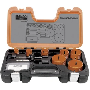 Bahco  3834-SET-73-22/68 sada dierovacích píl    1 ks