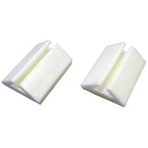 TRU COMPONENTS TC-VC2203 úchytka samolepiaci 1593019 Priemer káblového zväzku (rozsah) 2.50 mm (max)   prírodná 1 ks