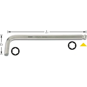Hazet  2105LG-04 inbus kľúč   4 mm