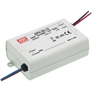 Mean Well APV-25-12 napájací zdroj pre LED  konštantné napätie 25 W 0 - 2.1 A 12 V/DC bez možnosti stmievania, ochrana p
