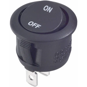 TRU COMPONENTS kolískový spínač R13-112A-02 BB ON/OFF 250 V/AC 6 A 1x vyp/zap  s aretáciou 1 ks