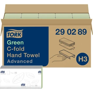TORK 290289  papierové utierky, skladané  zelená 20 ks / bal.  20 ks