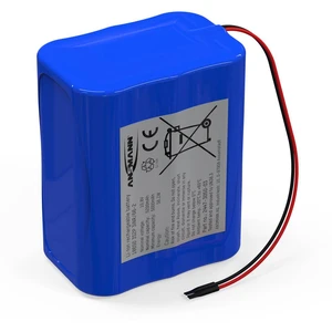 Ansmann 3S2P akupack - sada nabíjacích batérií 6x 18650 s káblom Li-Ion akumulátor 11.1 V 5200 mAh