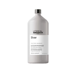 Neutralizačný šampón na šedivé a biele vlasy Loréal Professionnel Serie Expert Silver - 1500 ml - L’Oréal Professionnel + darček zadarmo