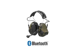 Modulární náhlavní souprava s Bluetooth ComTac VII 3M® PELTOR® – Zelená (Barva: Zelená)