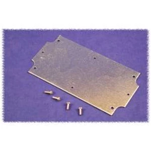 Montážní deska Hammond Electronics 1554BPL, ocelový plech, (d x š x v) 56 x 59 x 1 mm, přírodní, 1 ks