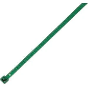 Znovuotevíratelné pásky HellermannTyton LR55R-N66-GN-Q1, 195 x 4,7 mm, 25 ks, zelená