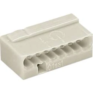 Mikro svorka Wago, 243-308, 0,6 - 0,8 mm², 8pólová, světle šedá