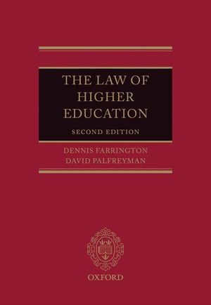 The Law of Higher Education