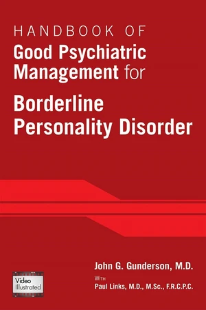 Handbook of Good Psychiatric Management for Borderline Personality Disorder