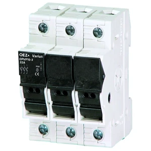 Odpínač válcových pojistek OEZ OPVP10-3-S 10x38 3P