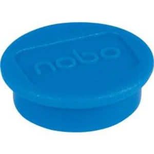 Nobo 1901016, 1901016 magnet, (Ø) 20 mm, kulatý, facetový okraj , barevně tříděná , černá, červená, modrá, bílá, žlutá, 10 ks