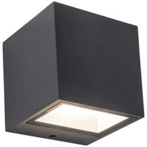 Venkovní nástěnné LED osvětlení Lutec GEMINI 5189114118, N/A, antracitová