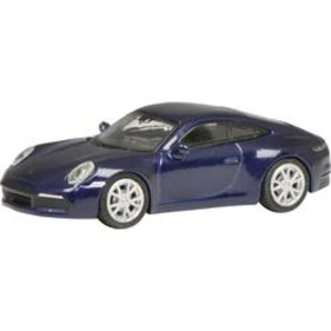 Schuco 452653700 H0 Porsche 911, modro-met.