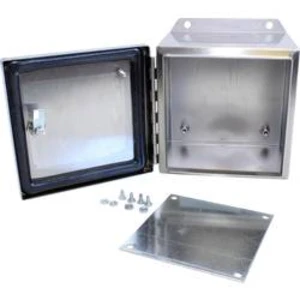 Skřínka na stěnu Hammond Electronics EJ664SS, (d x š x v) 152 x 152 x 102 mm, nerezová ocel, nerezová ocel, 1 ks