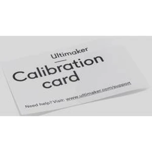 Kalibrační karta UM2/UM3/S5 Ultimaker SPUM-CALB-CARD