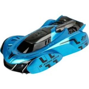 RC model auta závodní auto Wand-Kletterer blau R-751S