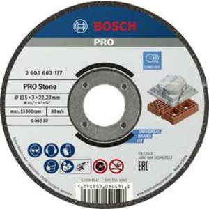 Řezný kotouč rovný Bosch Accessories 2608603177, 2608603177 Průměr 115 mm 1 ks