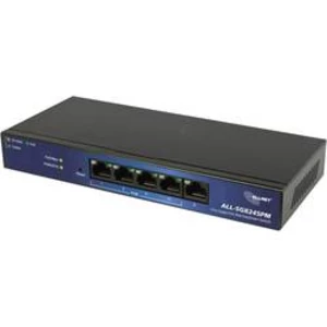 Síťový switch Allnet, ALL-SG8245PM, 5 portů, 1000 MBit/s, funkce PoE