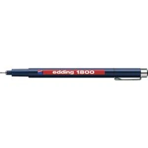 Edding 4-180001001 edding 1800 popisovač černá 0.25 mm 1 ks