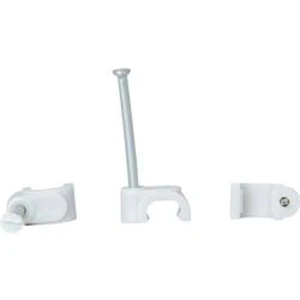 Hřebíkové příchytky Kopp 346304082 346304082, 5 do 10 mm, šedá, 50 ks