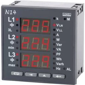 Programovatelný 3fázový multimetr Lumel N14 22008