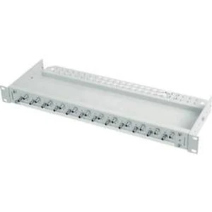LWL patch panel Telegärtner 12 portů, ST, 1 HE